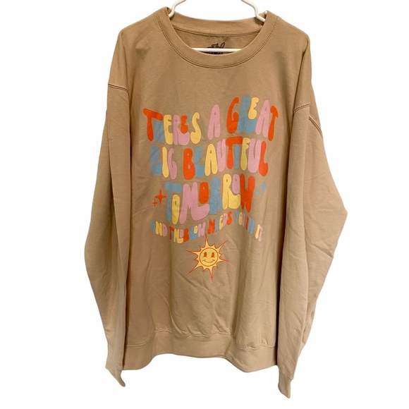 The Lost Bros Tops - Disney Carousel of Progress Sweatshirt Size 3X The Lost Bros Beautiful Tomorrow